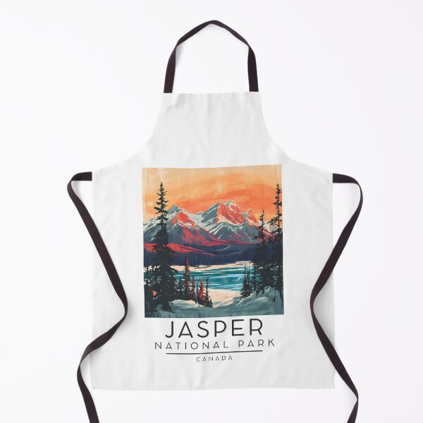 Item preview, A Vintage Illustration of Jasper National Park - Canada  designed and sold by GoodOldVintage.