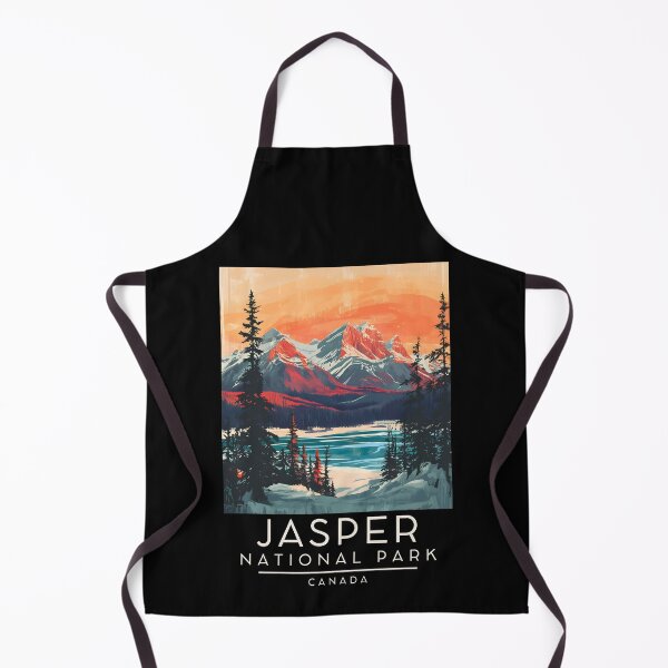 Item preview, A Vintage Illustration of Jasper National Park - Canada  designed and sold by GoodOldVintage.