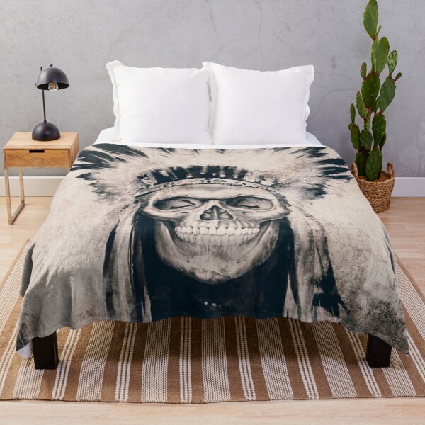 Item preview, INDIAN SKULL designed and sold by Dada22.