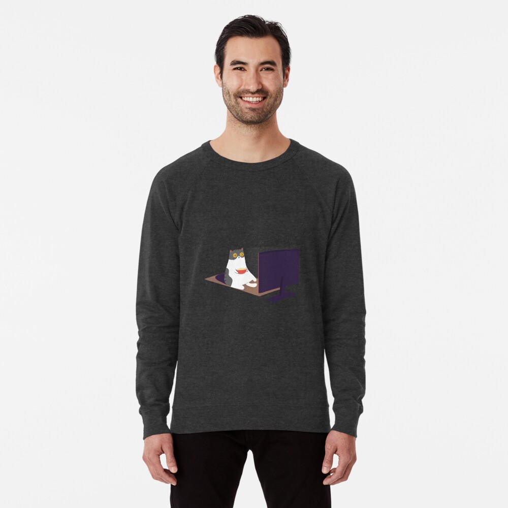 Item preview, Lightweight Sweatshirt designed and sold by cartoonbeing.