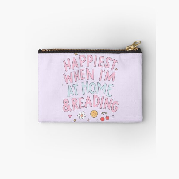 Item preview, Happiest when I'm at home and reading designed and sold by mayralejandrat.