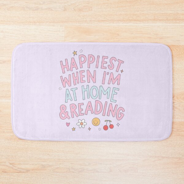 Item preview, Happiest when I'm at home and reading designed and sold by mayralejandrat.