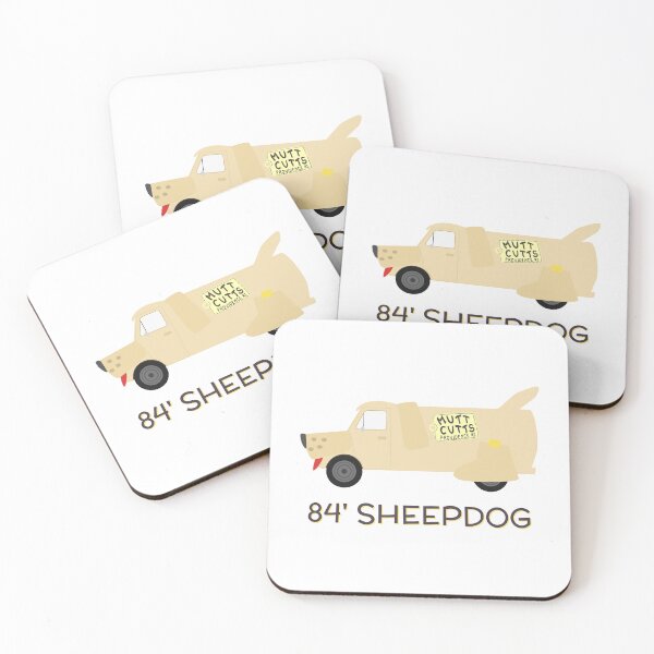 Item preview, 84' Sheepdog Mutt Cutts Van designed and sold by Ponceston Design.