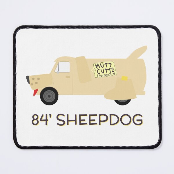 Item preview, 84' Sheepdog Mutt Cutts Van designed and sold by Ponceston Design.