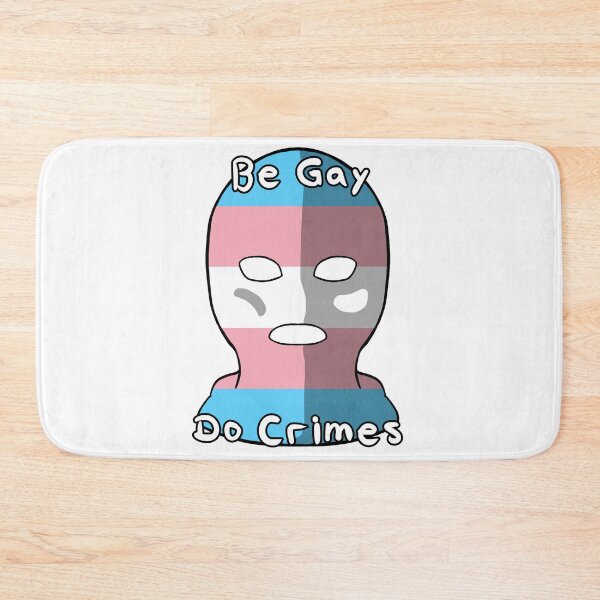 Item preview, Be Gay Do Crimes - Transgender Pride designed and sold by HMLaslowTTV.