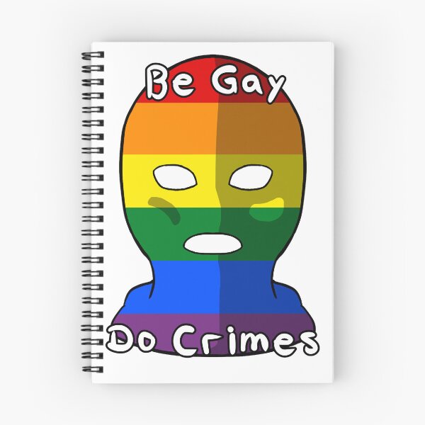 Item preview, Be Gay Do Crimes - Pride designed and sold by HMLaslowTTV.