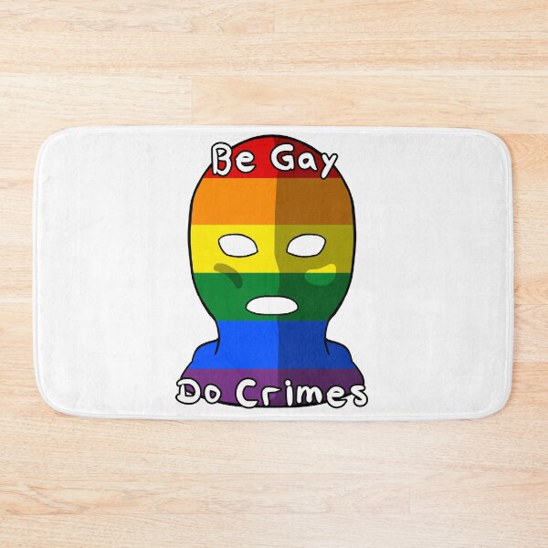 Item preview, Be Gay Do Crimes - Pride designed and sold by HMLaslowTTV.
