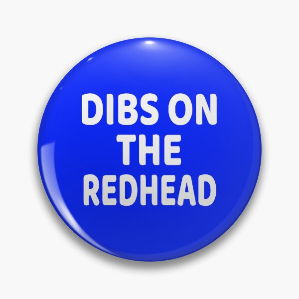 Item preview, dibs on the redhead designed and sold by DesignDenDo ⭐⭐⭐⭐⭐.