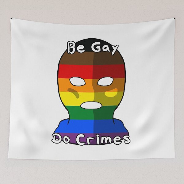 Item preview, Be Gay Do Crimes - Philadelphia Pride designed and sold by HMLaslowTTV.