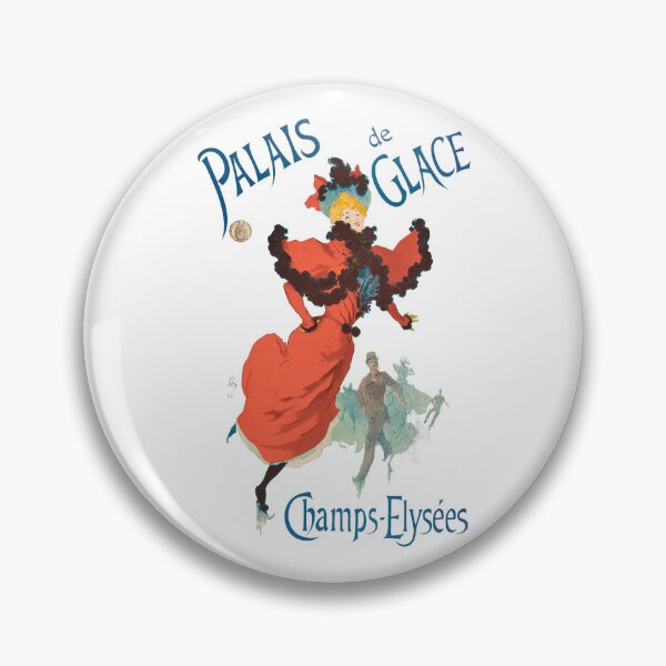 Item preview, Vintage Poster of Palais de Glace Ice Skating in Paris designed and sold by portokalis.