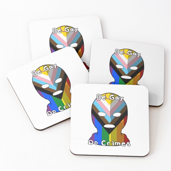 Item preview, Be Gay Do Crimes - Progressive Intersex Pride designed and sold by HMLaslowTTV.