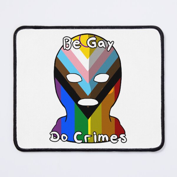 Item preview, Be Gay Do Crimes - Progressive Intersex Pride designed and sold by HMLaslowTTV.