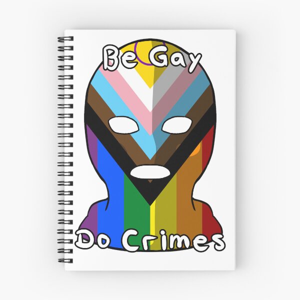 Item preview, Be Gay Do Crimes - Progressive Intersex Pride designed and sold by HMLaslowTTV.