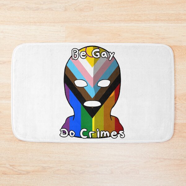 Item preview, Be Gay Do Crimes - Progressive Intersex Pride designed and sold by HMLaslowTTV.