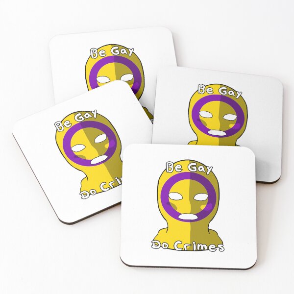 Item preview, Be Gay Do Crimes - Intersex Pride designed and sold by HMLaslowTTV.