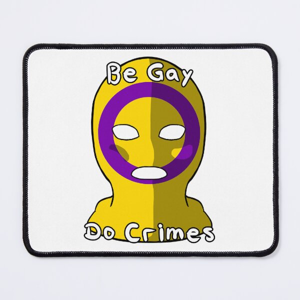 Item preview, Be Gay Do Crimes - Intersex Pride designed and sold by HMLaslowTTV.