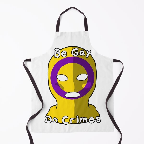 Item preview, Be Gay Do Crimes - Intersex Pride designed and sold by HMLaslowTTV.