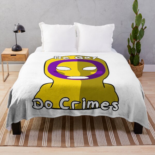 Item preview, Be Gay Do Crimes - Intersex Pride designed and sold by HMLaslowTTV.