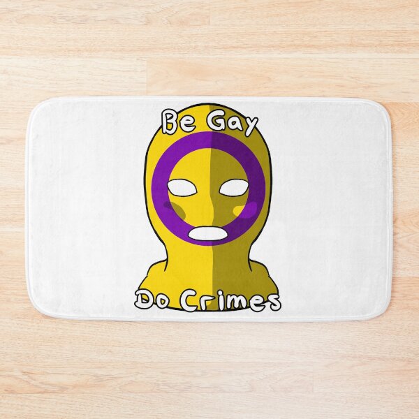 Item preview, Be Gay Do Crimes - Intersex Pride designed and sold by HMLaslowTTV.