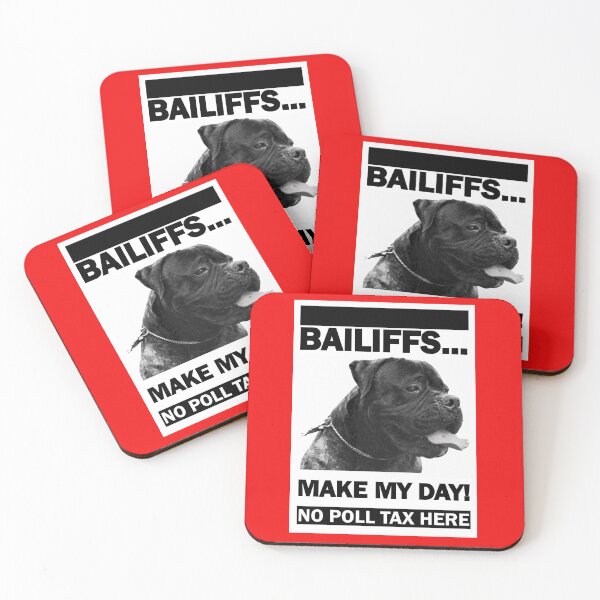 Item preview, Bailiffs Make My Day designed and sold by Radical Poster Collective.