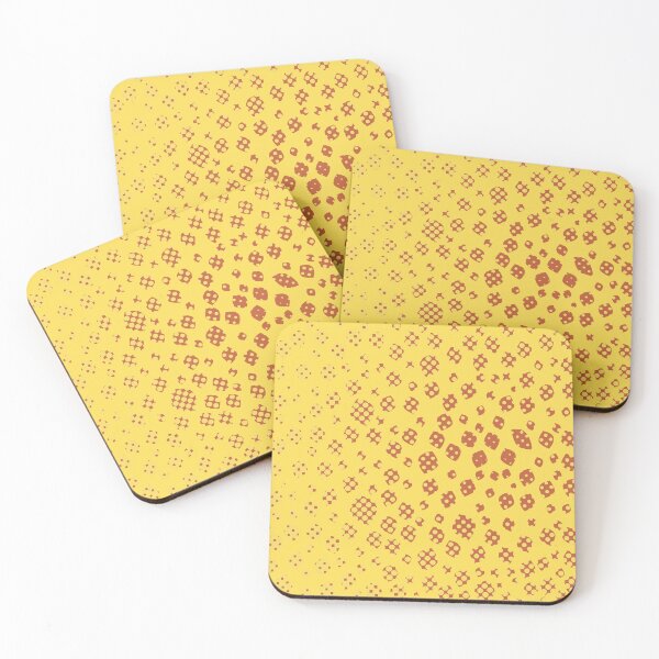Item preview, Yellow orange patterns designed and sold by Wolagno.