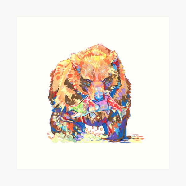 Item preview, Colourful Bear designed and sold by Static-Wool.