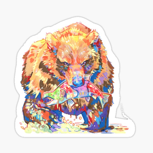 Item preview, Colourful Bear designed and sold by Static-Wool.