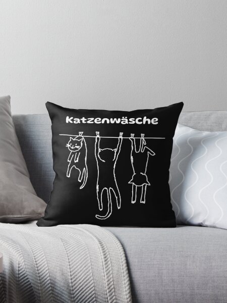 Artikel-Vorschau von Katzenwäsche Katzen Stubentiger Shirt Geschenkidee, designt und verkauft von FreakOutShirts.