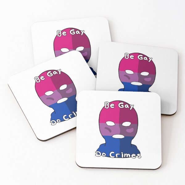 Item preview, Be Gay Do Crimes - Bisexual Pride designed and sold by HMLaslowTTV.