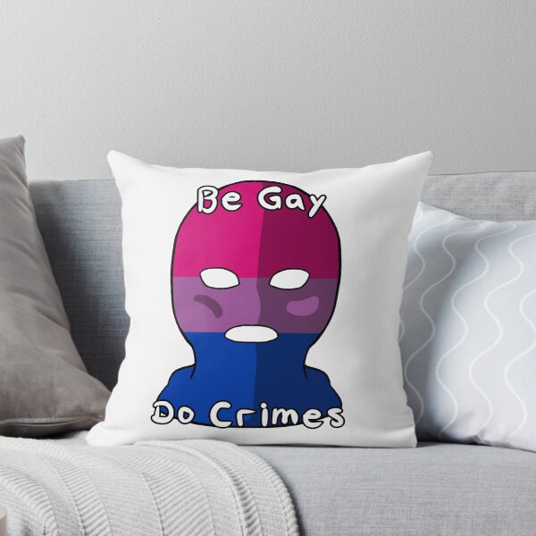 Item preview, Be Gay Do Crimes - Bisexual Pride designed and sold by HMLaslowTTV.