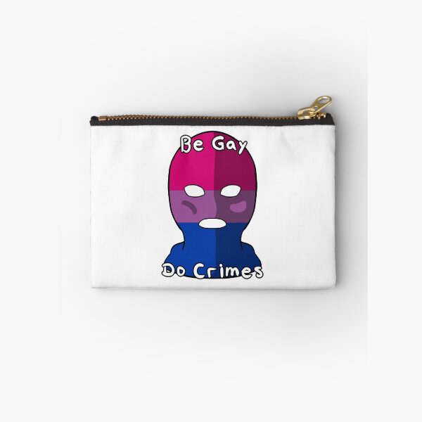 Item preview, Be Gay Do Crimes - Bisexual Pride designed and sold by HMLaslowTTV.