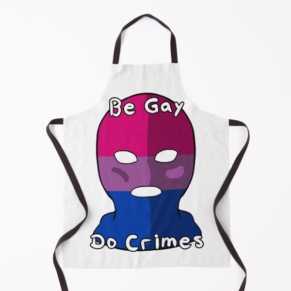Item preview, Be Gay Do Crimes - Bisexual Pride designed and sold by HMLaslowTTV.