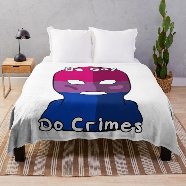 Item preview, Be Gay Do Crimes - Bisexual Pride designed and sold by HMLaslowTTV.