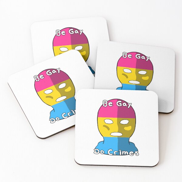 Item preview, Be Gay Do Crimes - Pansexual Pride designed and sold by HMLaslowTTV.