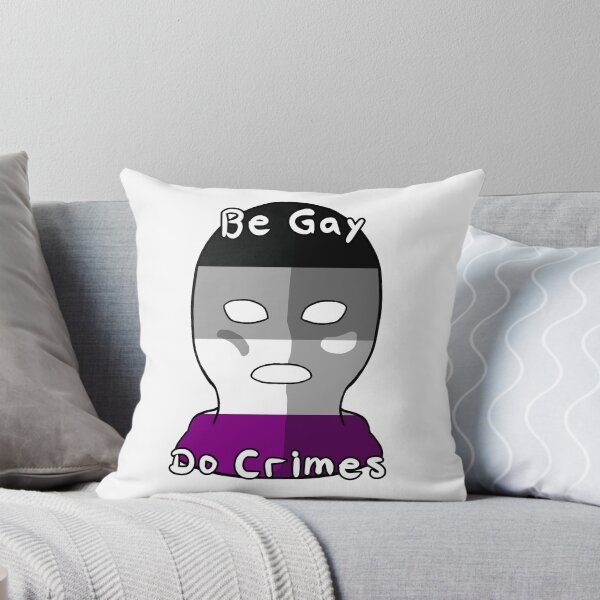 Item preview, Be Gay Do Crimes - Asexual Pride designed and sold by HMLaslowTTV.