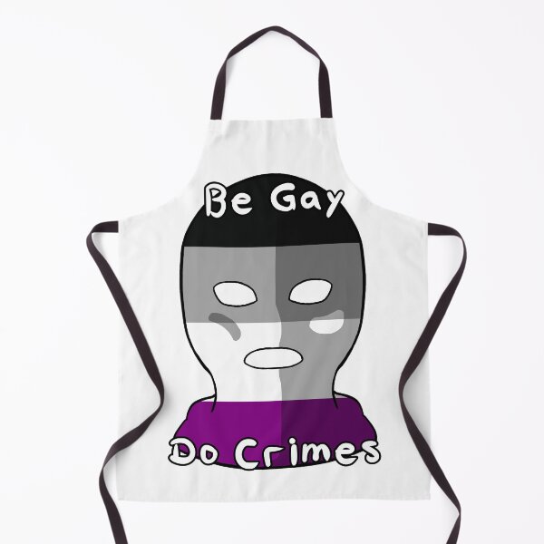 Item preview, Be Gay Do Crimes - Asexual Pride designed and sold by HMLaslowTTV.