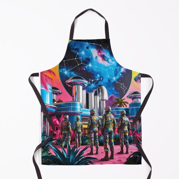 Item preview, Futuristic Camo Hides Among Alien Tropical Wonders designed and sold by CamouflageLab.