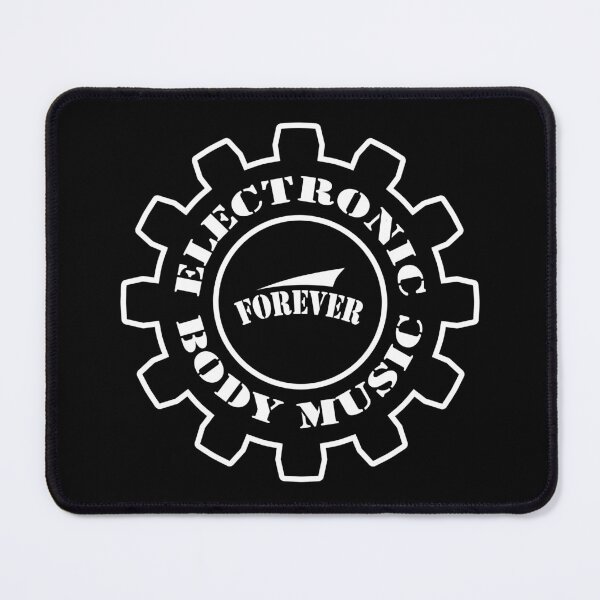 Item preview, Electronic Body Music Forever EBM Gear Black V2 Outline designed and sold by lathspell.