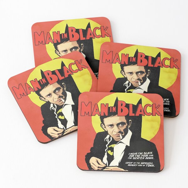 Item preview, Man In Black - Johnny Cash Stylized Poster designed and sold by Vicky021.
