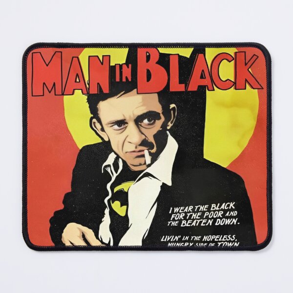 Item preview, Man In Black - Johnny Cash Stylized Poster designed and sold by Vicky021.