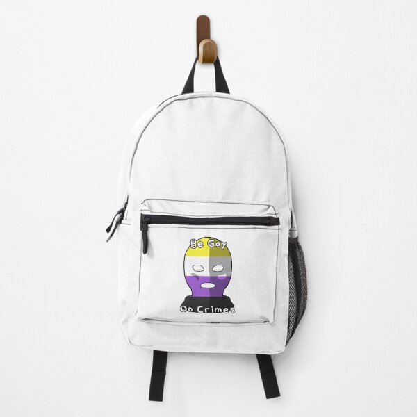 Item preview, Be Gay Do Crimes - Non-Binary Pride designed and sold by HMLaslowTTV.