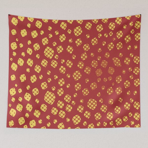 Item preview, Red patterns designed and sold by Wolagno.