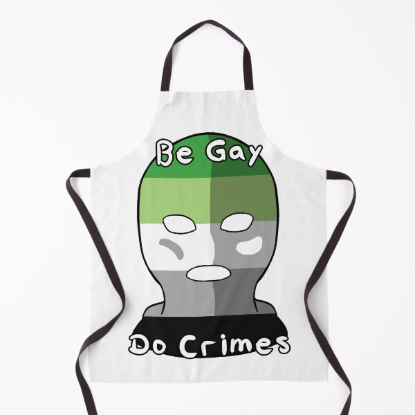 Item preview, Be Gay Do Crimes - Aromantic Pride designed and sold by HMLaslowTTV.