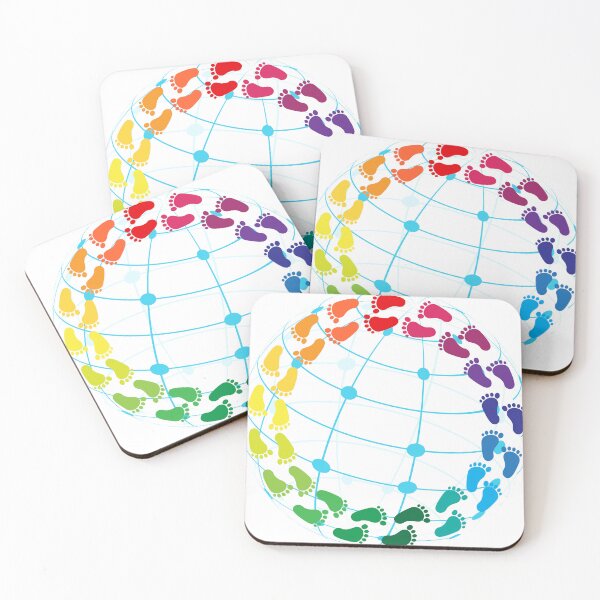 Item preview, Circular Footprint Imprint designed and sold by Denya4Design.