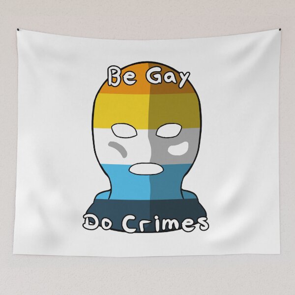 Item preview, Be Gay Do Crimes - Aroase Pride designed and sold by HMLaslowTTV.