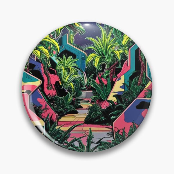 Item preview, Cyberpunk Camo: A Mural of the Future designed and sold by CamouflageLab.