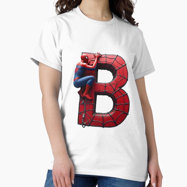 Item preview, Spiderman Monogram Letter B designed and sold by AnimEra2025.