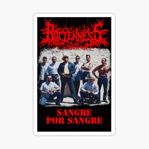 Item preview, Rottenness Blood in Blood Out / Sangre Por Sangre designed and sold by ROTTENNESS.