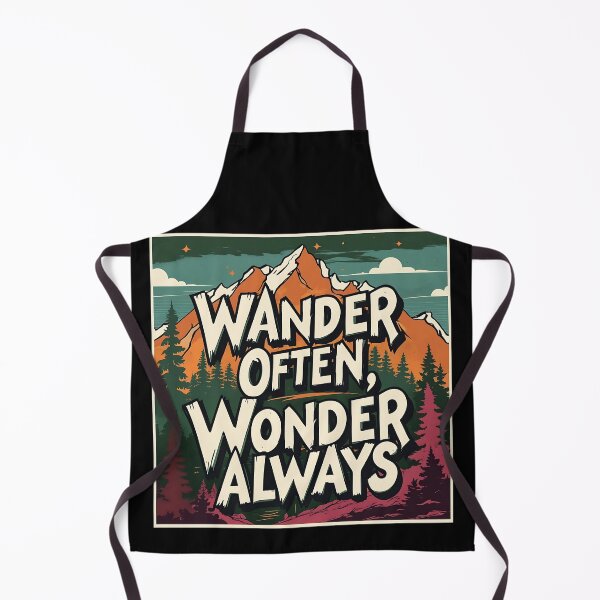 Item preview, WANDER OFTEN WONDER ALWAYS T-Shirt designed and sold by FestivityFinds.