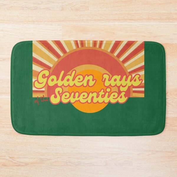 Item preview, Golden  rays of the Seventies designed and sold by Pawethic Prints Studio.